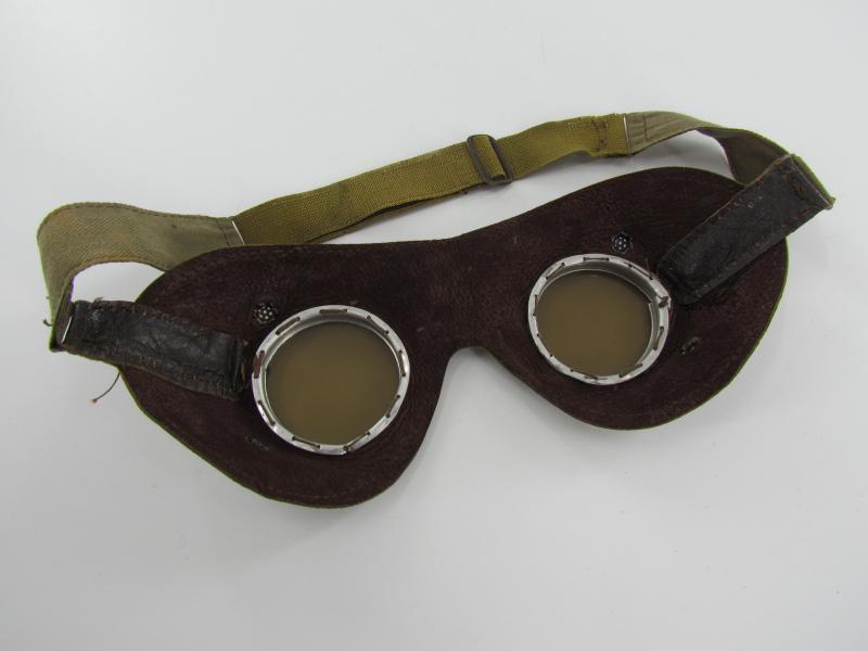 Wehrmacht or Waffen SS mountain troops protective goggles