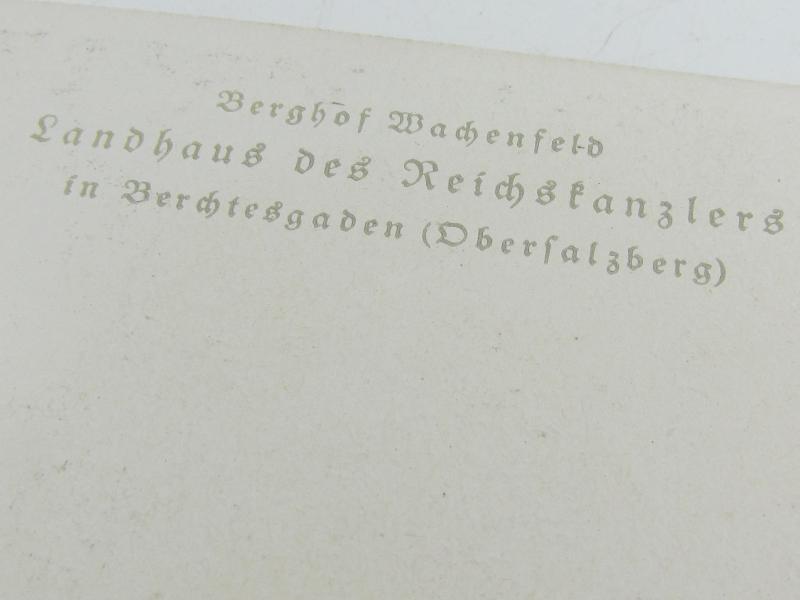 Postcard : Berghof / Wachenfeld - Landhaus des Reichskanzlers