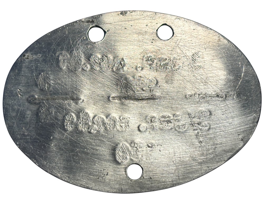 Heeres Erkennungsmarke 3. Kompanie Infanterie Regiment 61