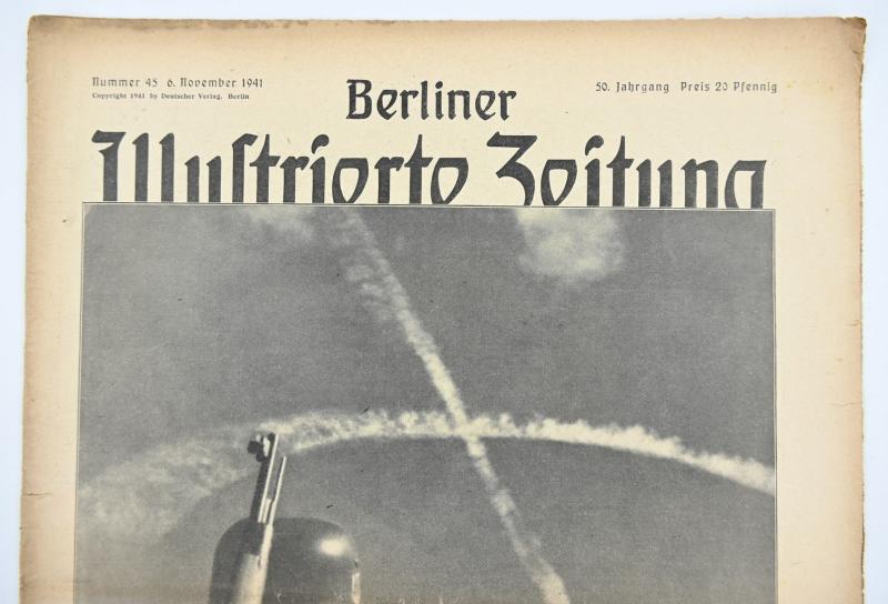 German Berliner Illustrierte Zeitung Newspaper November 1941