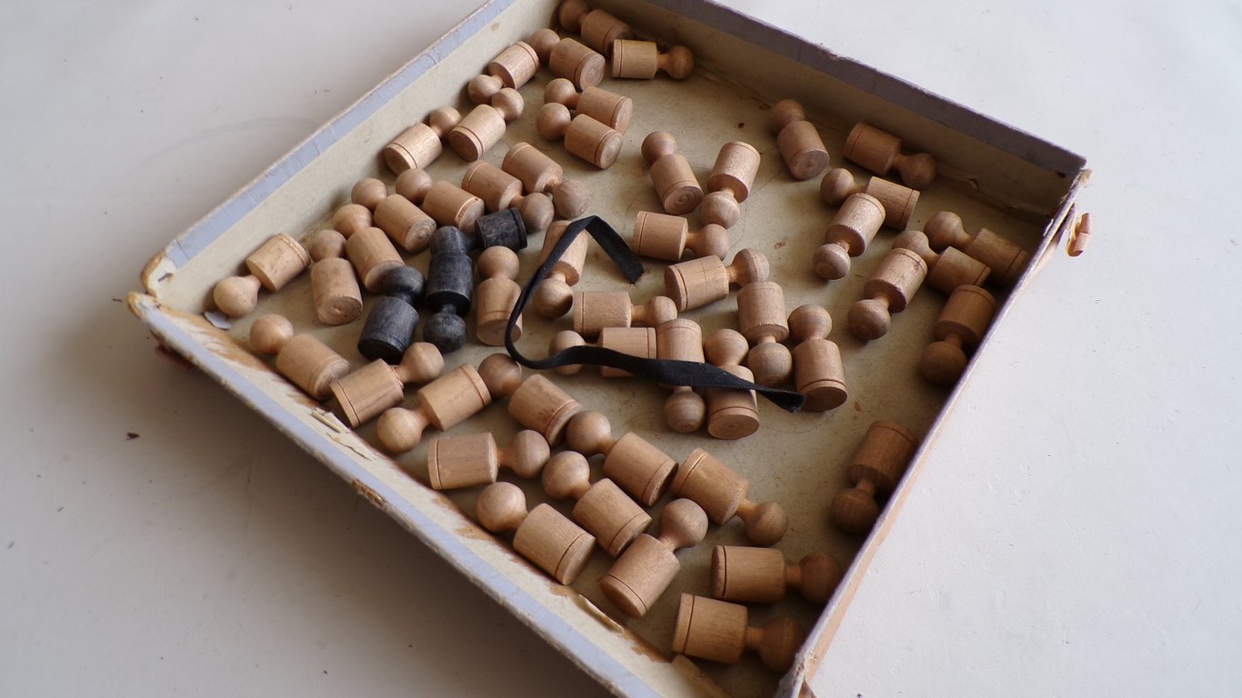 Rare 1870s German Military Siege Game