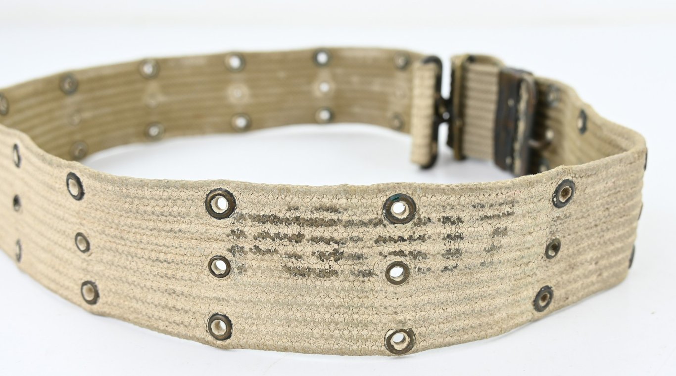 US WW2 Winter Camo Pistol Belt