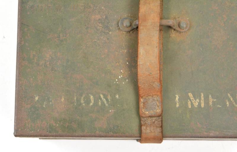 British WW2 Tank Ration Box