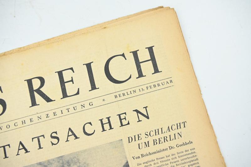 German Newspaper “Das Reich” 13 February 1944