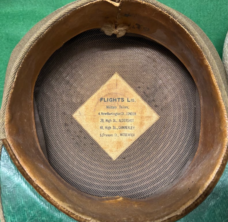 WW1 Royal Warwickshire Officers Service Dress Cap