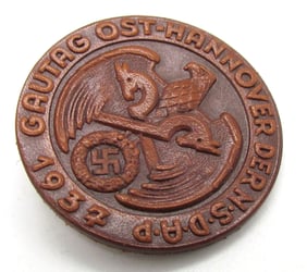 Gautag Ost-Hannover der N.S.D.A.P. 1937 abzeichen