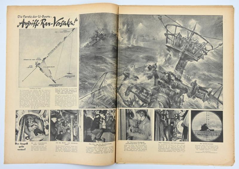 German Berliner Illustrierte Zeitung Newspaper 1942