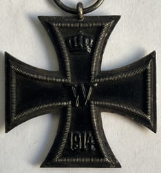 WW1 Iron Cross Second Class "S" Heinrich Schneider