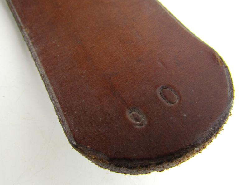 German Leather Equipment belt