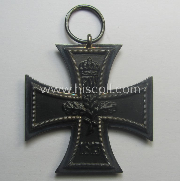 WWI-period: 'Eisernes Kreuz II. Klasse' being a typical maker- (ie. S.W.-) marked example