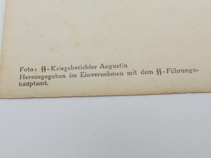 Postcard : Unsere Waffen-SS