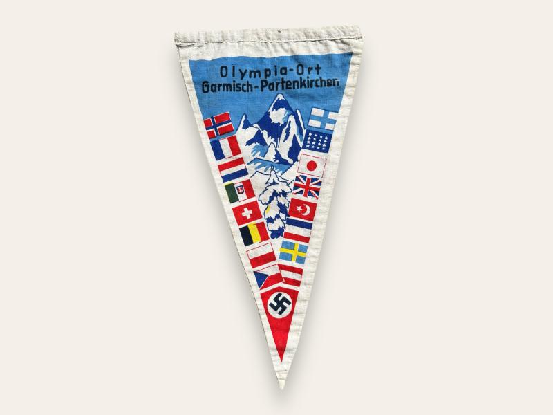 Souvenir Pennants of Olympia 1936