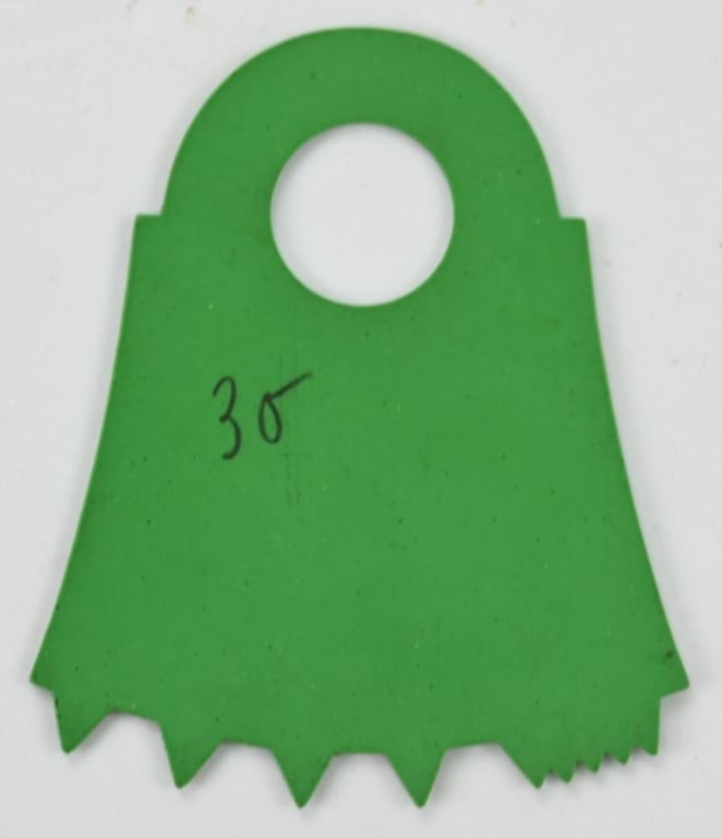 German WH Mapcard Measurement Tool