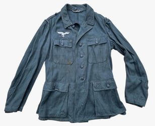 Luftwaffe ‘Drillich’ (HBT) Green Field Blouse (Feldbluse)