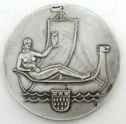 Plaque Universität der Hansestadt Cologne 1388 - 1938...