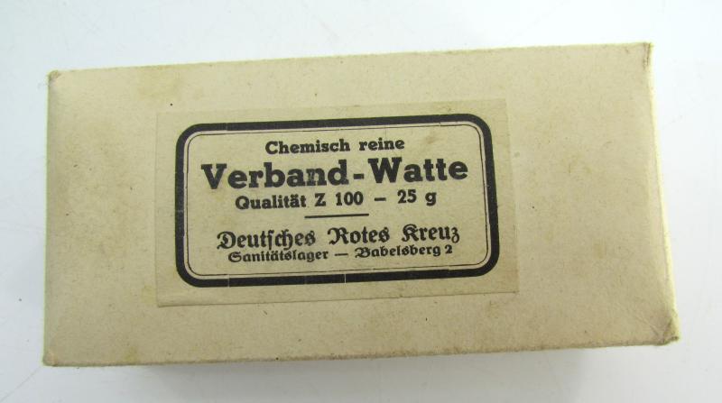 Deutsches Rotes Kreuz (DRK) Verband - Watte