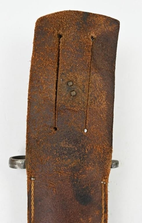 US WW2 M1 Garand Bayonet with Leather Scabbard