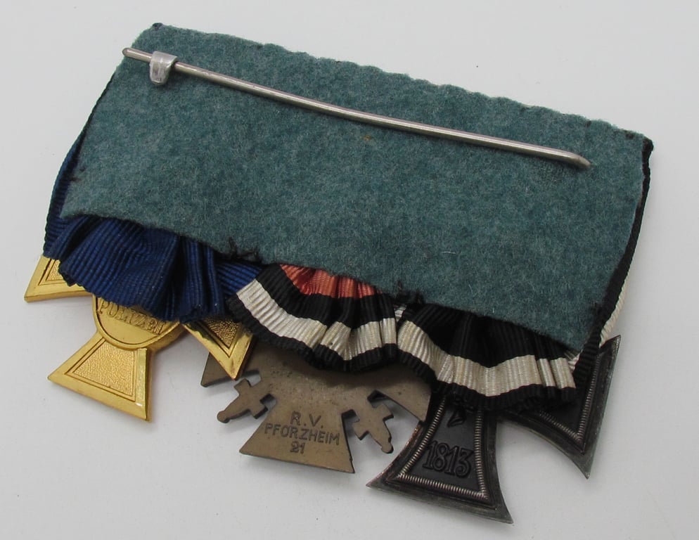 Three pieced Medal Bar  ( Police related )