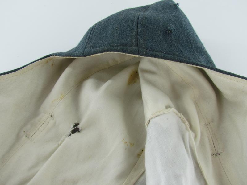 1ST Model Luftwaffe Winterhood in Blue Wool