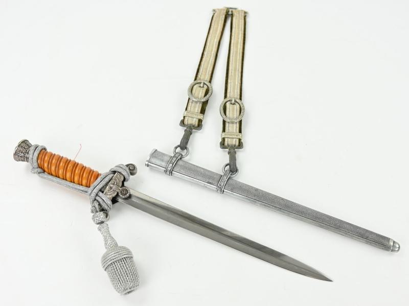 German WH Officer's Dagger with Hanger 'Carl Eickhorn'