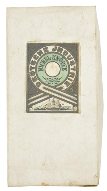German Third Reich Era Nickle Buttons
