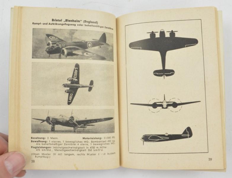 German RLM Airplane Identification Booklet