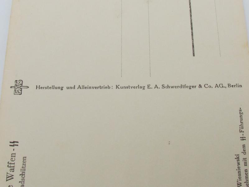 Postcard : Unsere Waffen-SS