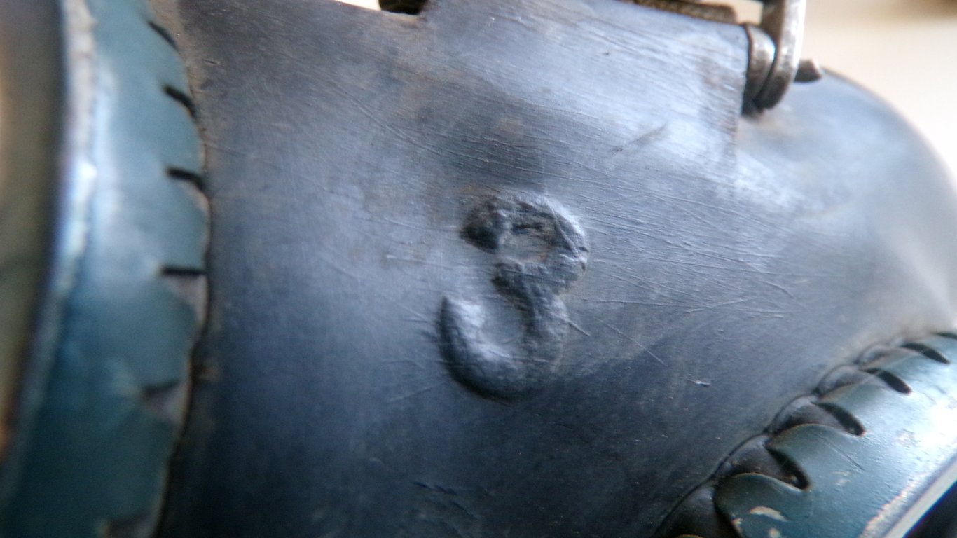 WWII German M38 Gas Mask Set Matching Numbers