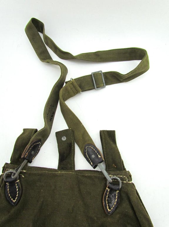 MINT Wehrmacht M31 bread bag with Strap both with RBNr.