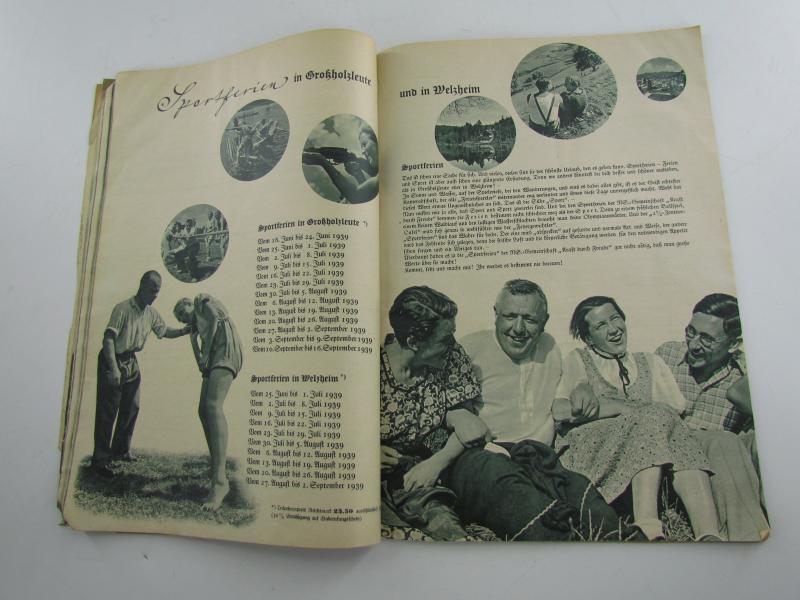 Book : Urlaubsfahrten 1939  ( Kraft Durch Freude )