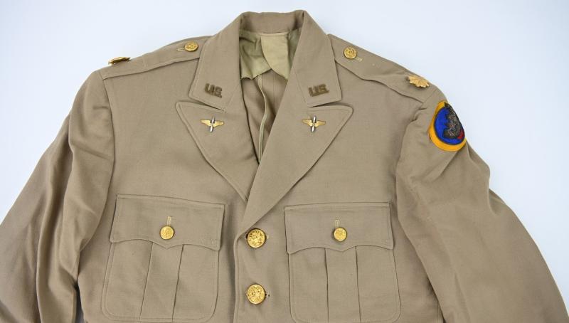 USAAF WW2 Summer Tunic Set Major P.R. Wiest