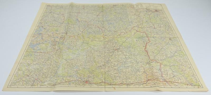 German WH Mapcard Bialystok Nimsk VII-1944