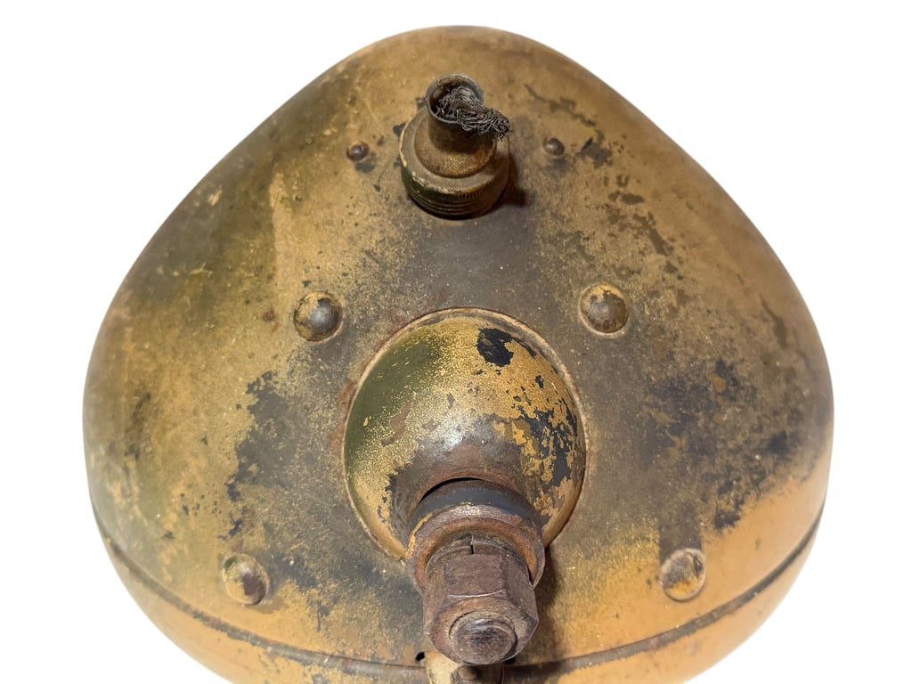 German WWII Camouflaged Headlight