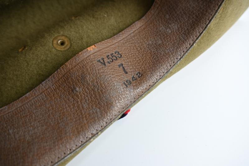 British WW2 Tropical Slouch Hat 'RA' 1942