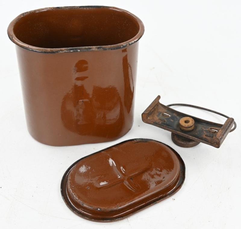 German Feuerhand Enamel Storage Container