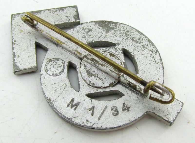 Deutsches Jungvolk Proficiency Badge RZM M1/34