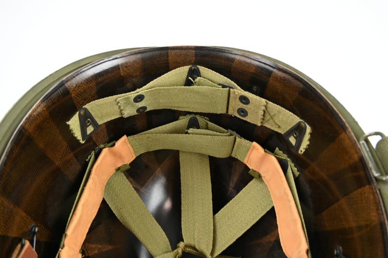 US WW2 M1 Swivel Bale Combat Helmet
