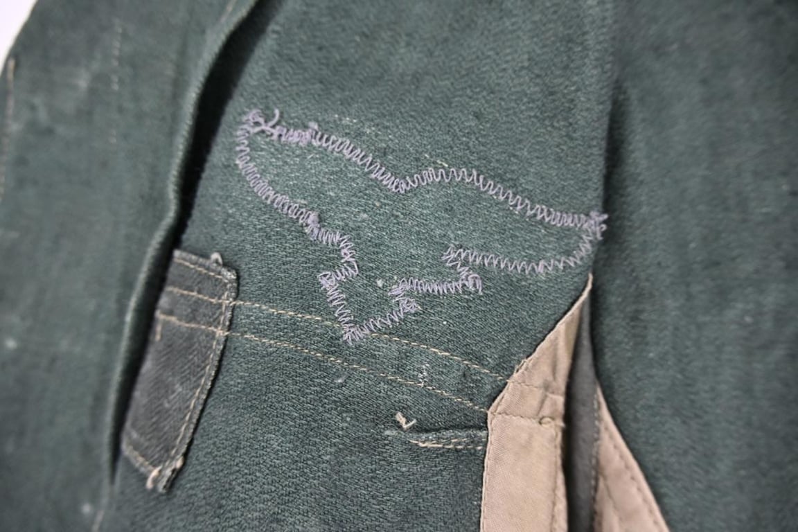 German LW M43 HBT FSJ Combat Tunic