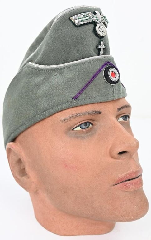 German WH Officer Field Chaplain Side Cap
