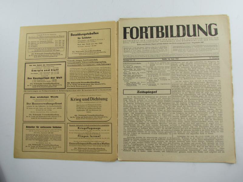 Fortbildung Magazine Nr 11-12 June 1943