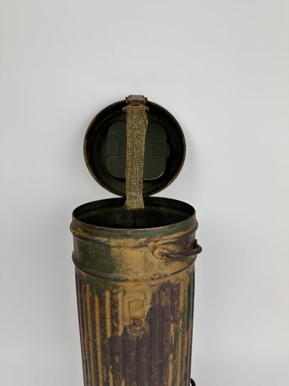 Orginal " Normandie" 3 Tone Camo Canister.