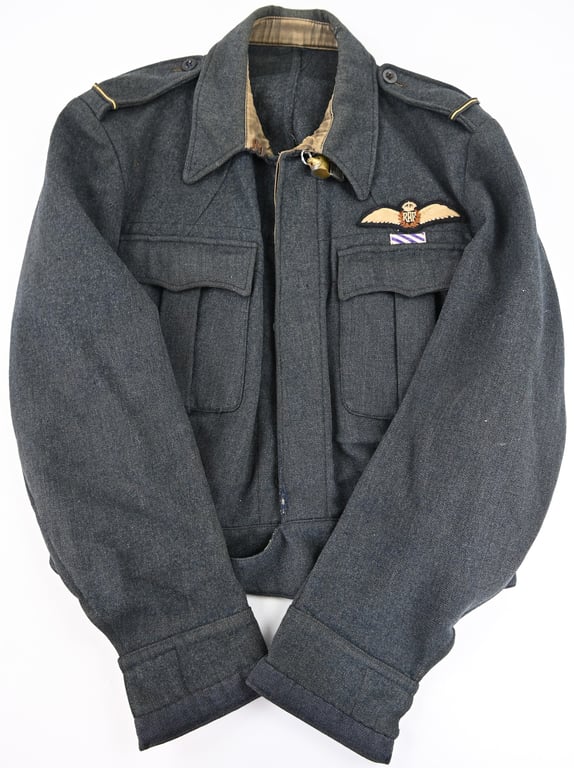 British WW2 RAF Flying Jacket & Side Cap 'Eagle Squadron'