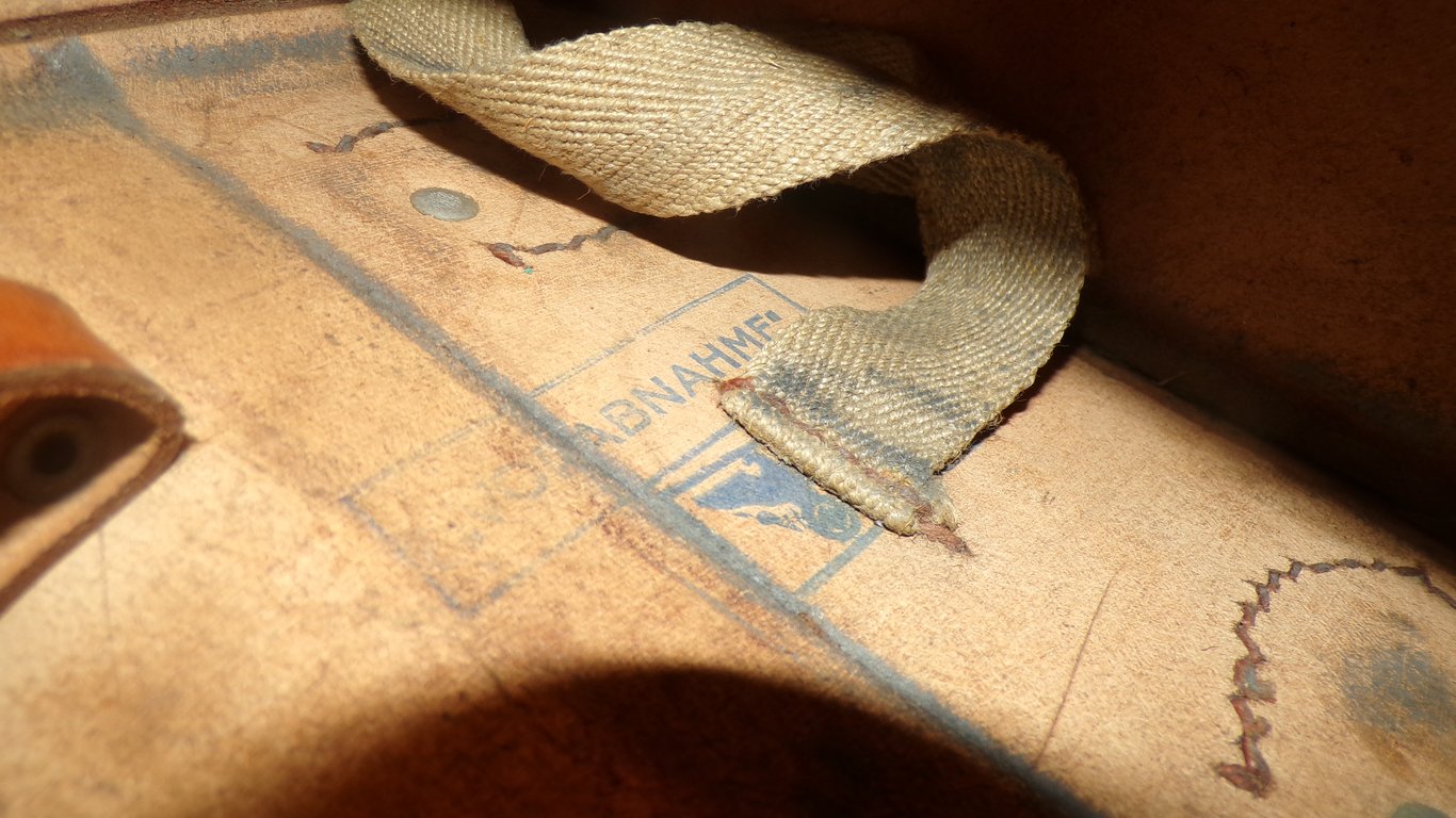 Cavalry Doctor's Leather Saddlebag & Medical Contents