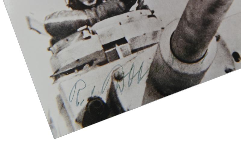 Signature of Waffen-SS KC Recipient 'Rudolf von Ribbentrop'