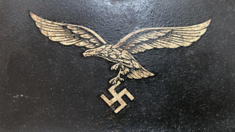 Luftwaffe M38 SD Fallschirmjager Helmet ET66