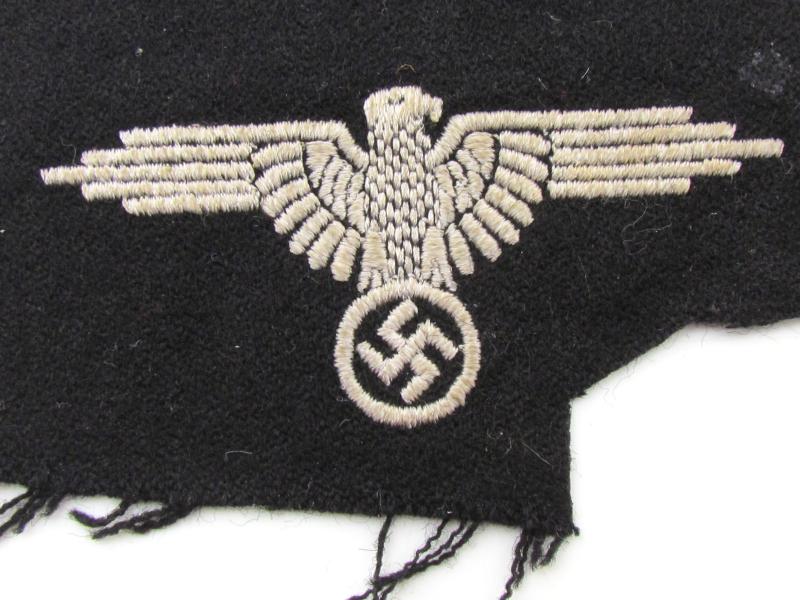 9x Waffen-SS Sleeve Eagles on a factory Sheet
