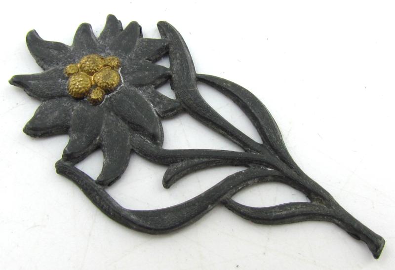 NSDAP SA or Hitlerjugend cap edelweiss by RZM M1/152