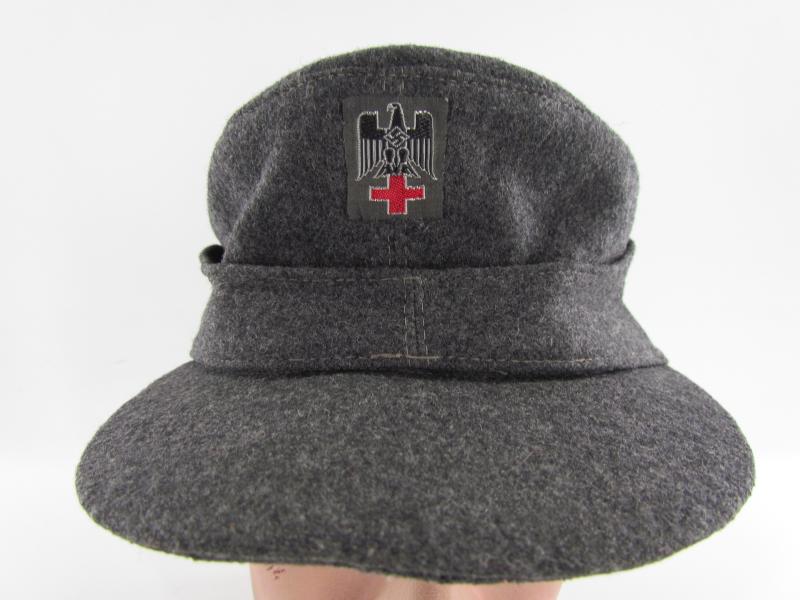 German DRK M43 Style Cap Marked DRK 1944
