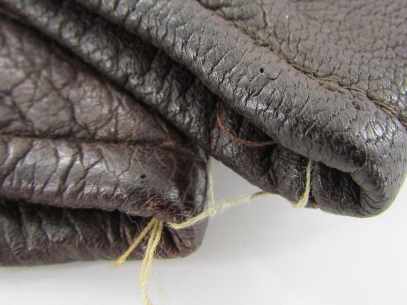 WH/SS Leather Gloves Maker Marked