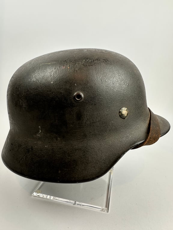 M35 'Re-issued' Ex DD Wehrmacht helmet "Q66" camo
